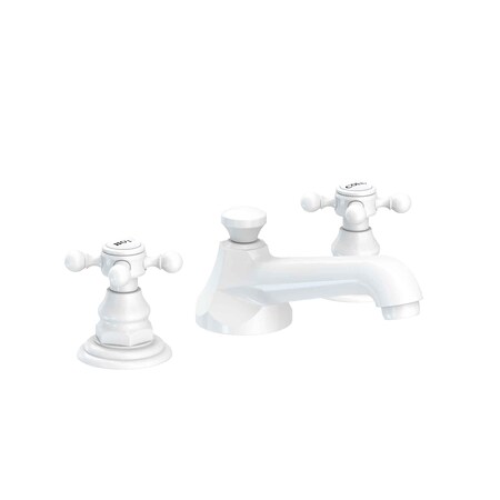 Newport Brass Widespread Lavatory Faucet in White 920/50